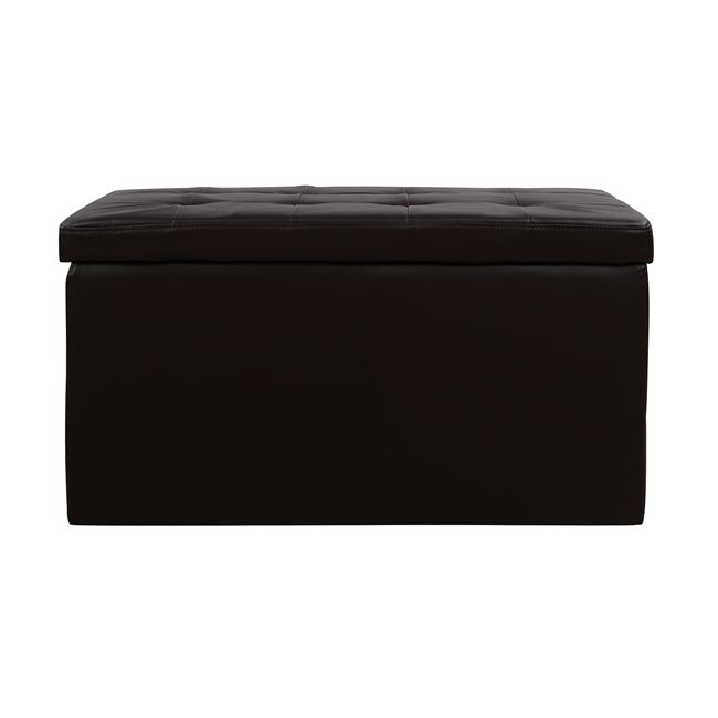 Stool with PU Brown Punk HM279.03 90x50x52cm [2]