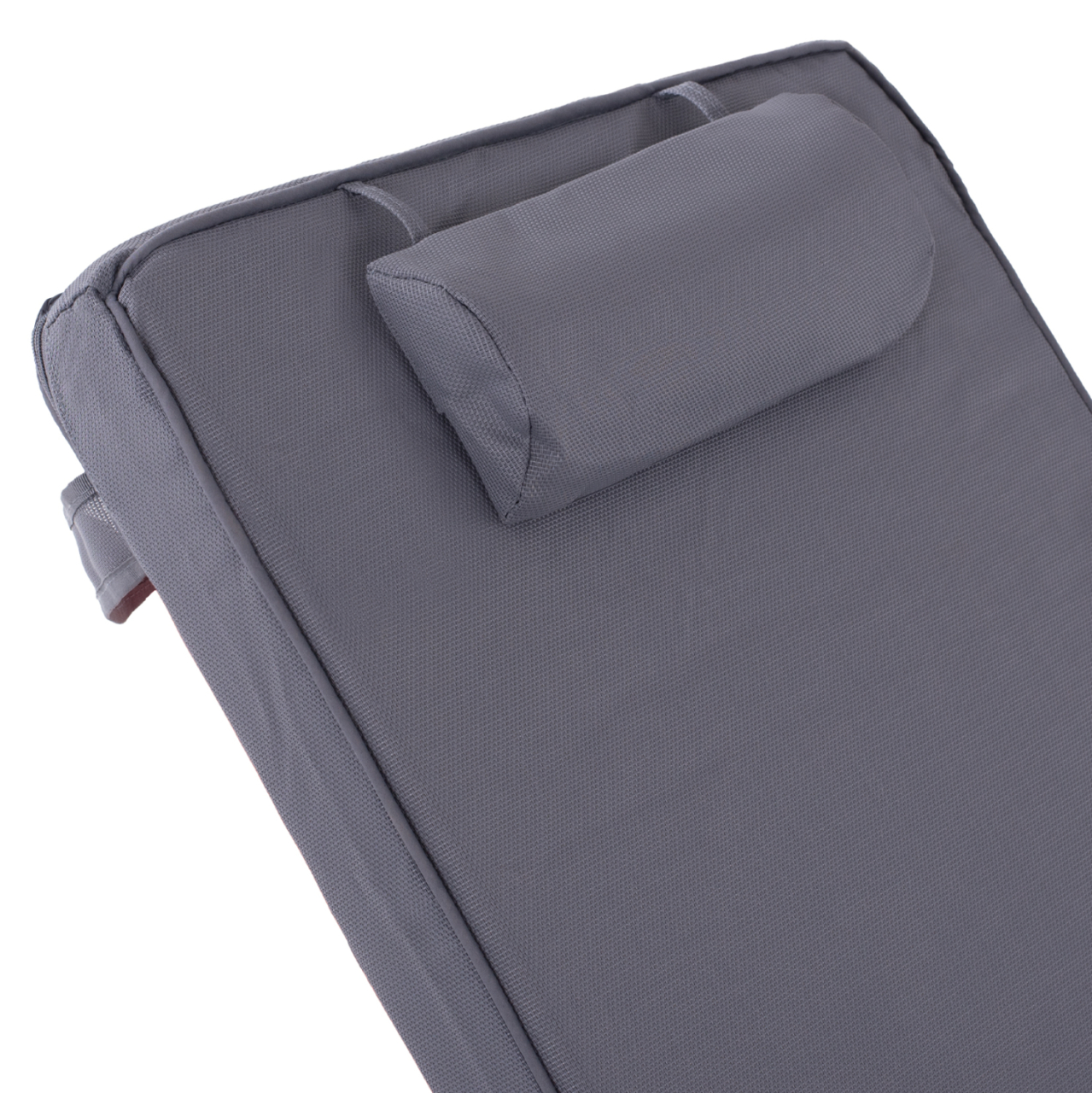 SUNBED CUSHION SIFNOS TEXTLINE GREY HM11236.30T 196(117+1+78)x58x9cm. [3]