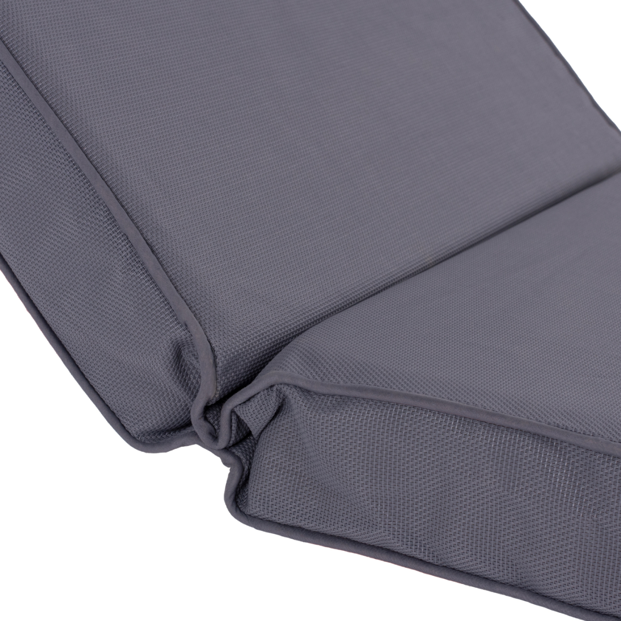SUNBED CUSHION SIFNOS TEXTLINE GREY HM11236.30T 196(117+1+78)x58x9cm. [5]
