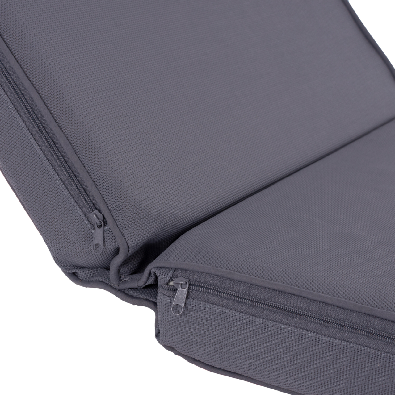 SUNBED CUSHION SIFNOS TEXTLINE GREY HM11236.30T 196(117+1+78)x58x9cm. [6]