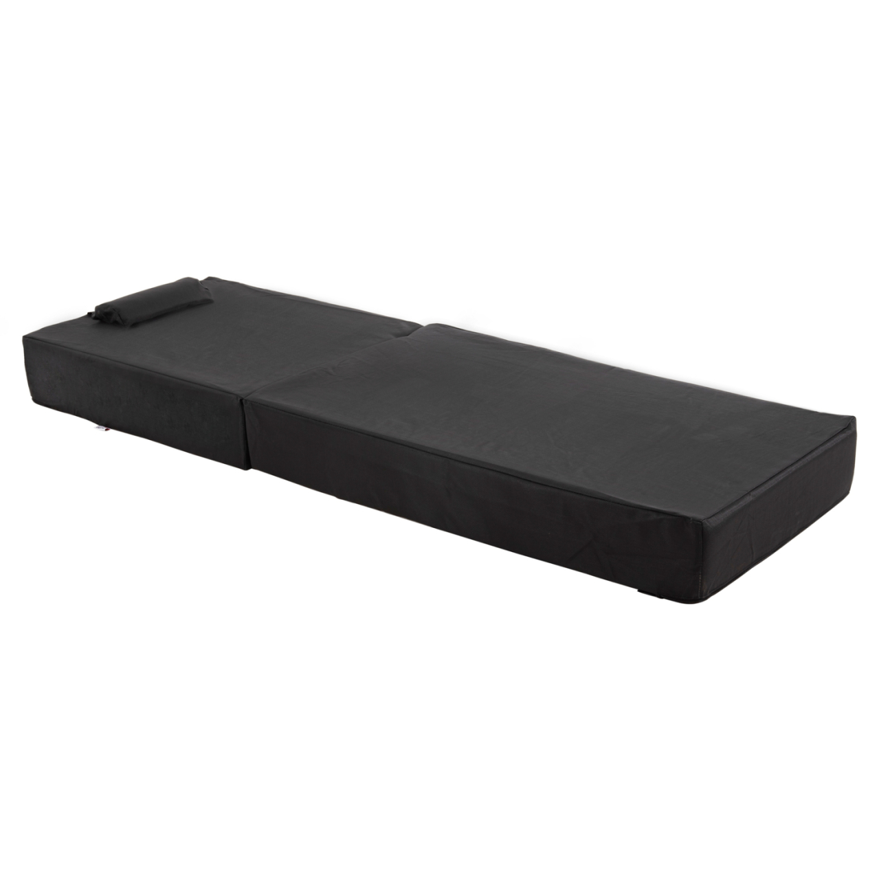 SUNBED CUSHION TEXTLINE SIFNOS BLACK HM11761.01 200(120+80)x70x20Hcm. [6]