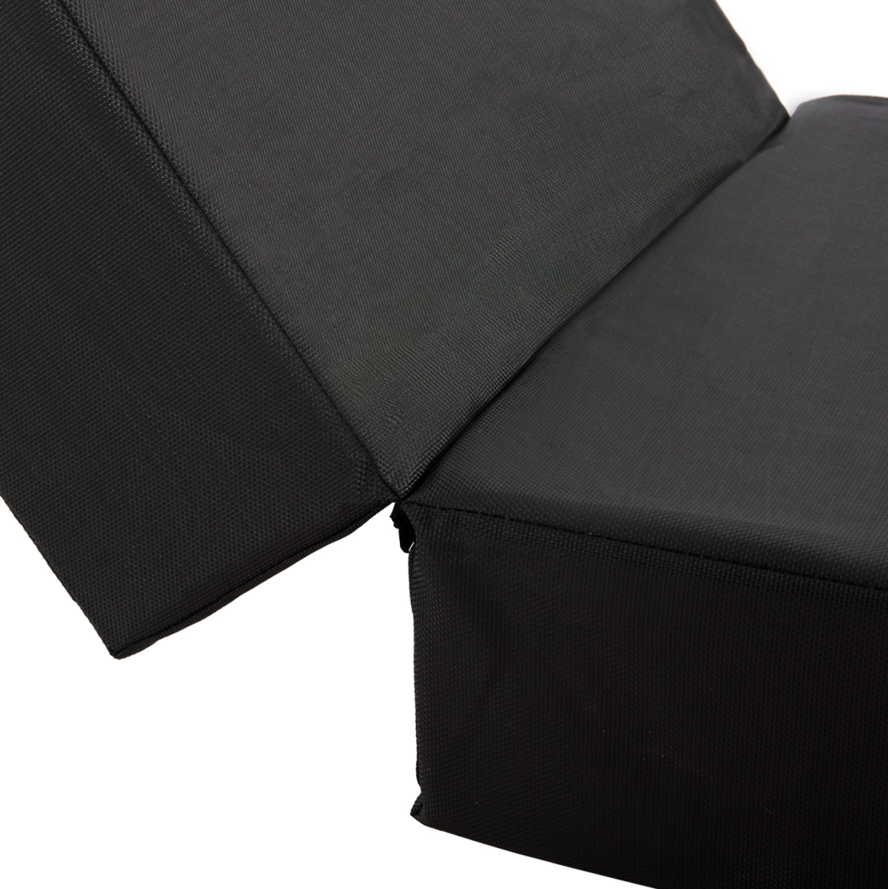 SUNBED CUSHION TEXTLINE SIFNOS BLACK HM11761.01 200(120+80)x70x20Hcm. [9]