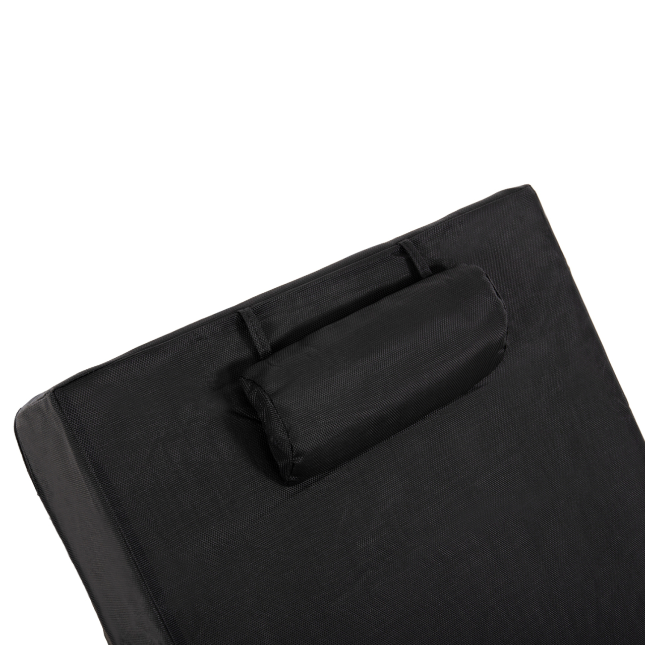 SUNBED CUSHION TEXTLINE SIFNOS BLACK HM11761.01 200(120+80)x70x20Hcm. [7]