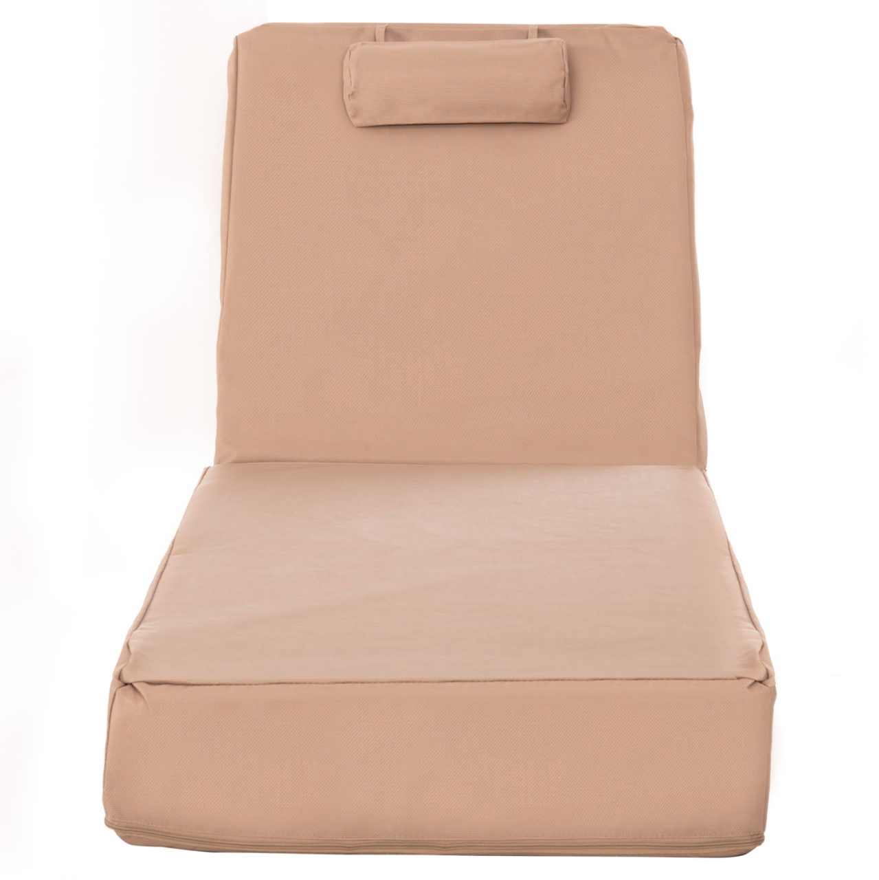 SUNBED CUSHION TEXTLINE SIFNOS MOCHA FB911761.04 200(120+80)x70x20Hcm. [3]