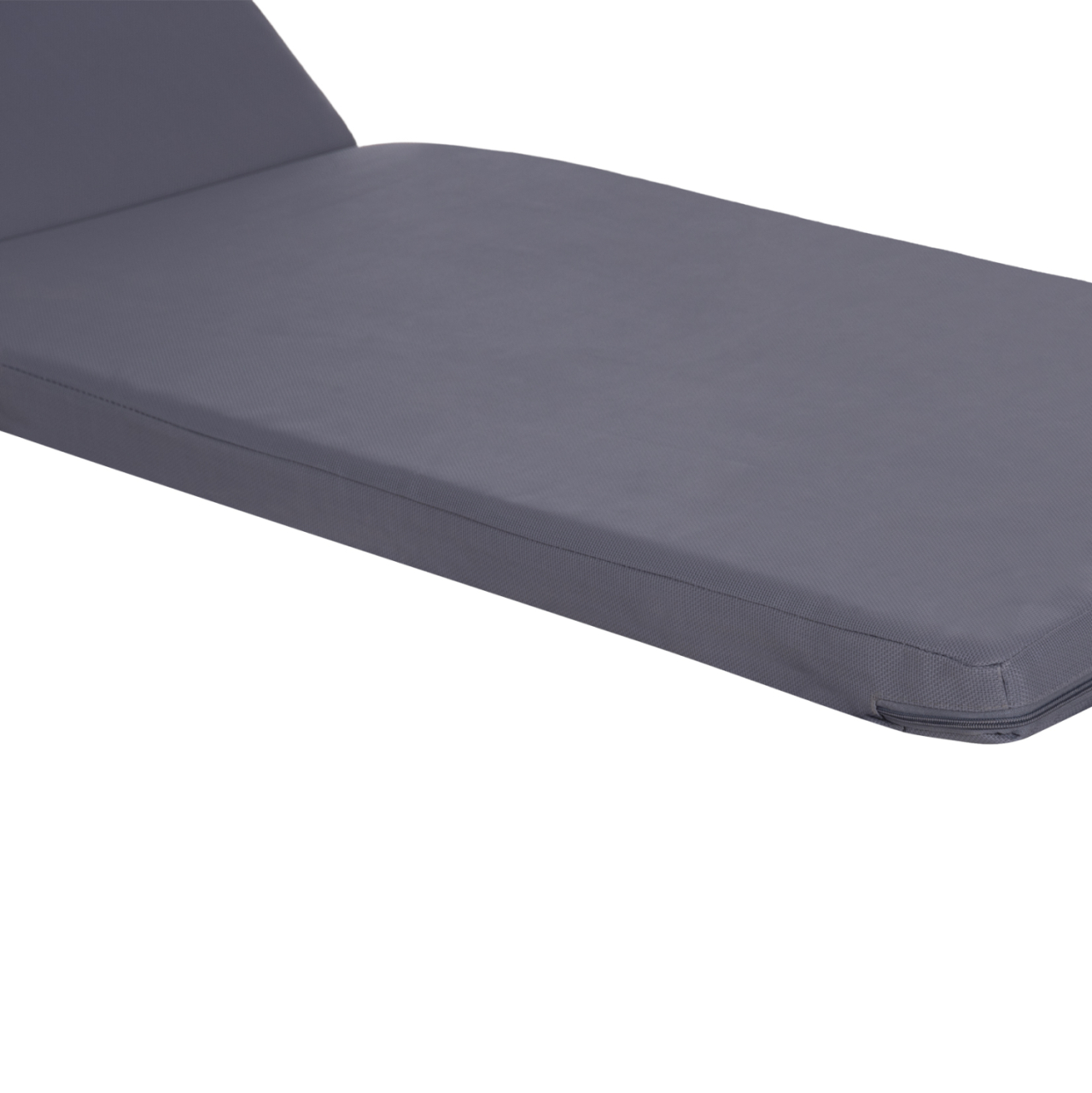 SUNBED CUSHION WITH HEADREST SIFNOS HM11234.31T - TEXTILENE 600g/m2 2x1 - GREY [8]
