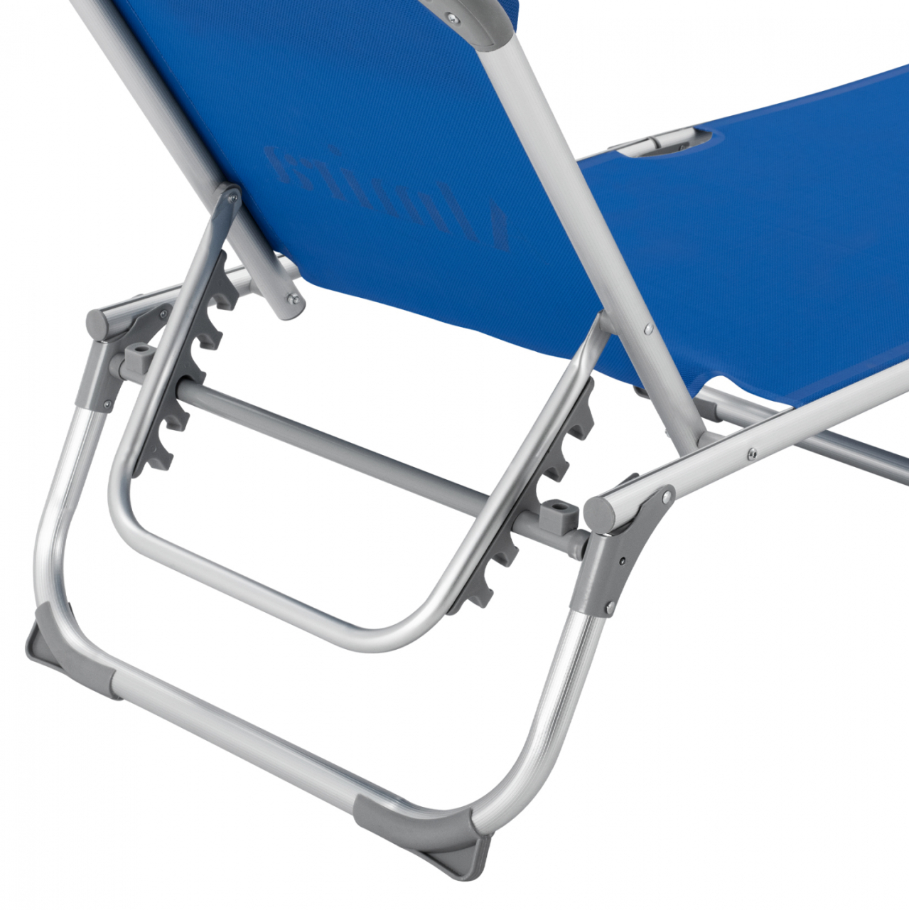 Sunbed for beach HM5054.01 Heavy Type Blue Aluminum 188x58x28-80 cm. [6]