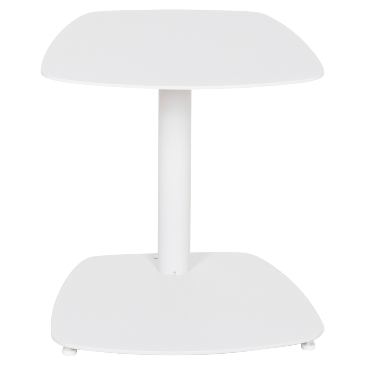 SUNBED SIDE TABLE CARET HM6563.02 ALUMINUM IN WHITE 40x39x42Hcm. [3]