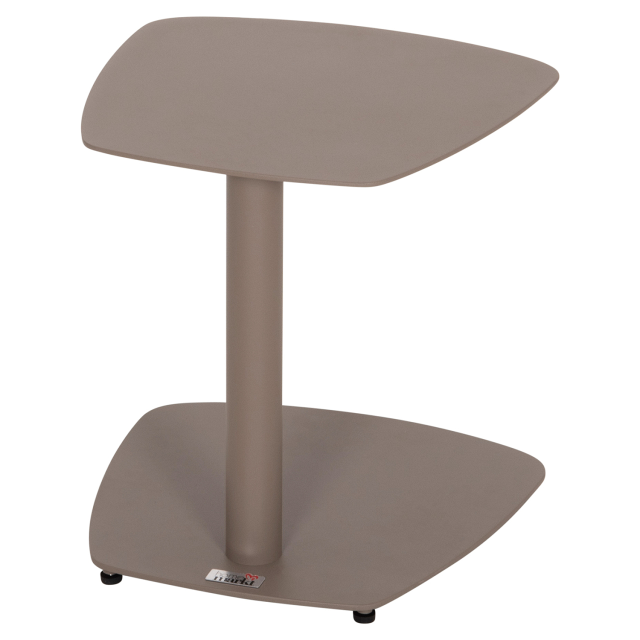 SUNBED SIDE TABLE CARET HM6563.03 ALUMINUM IN LIGHT GREY (TAUPE) 40x39x42Hcm. [5]