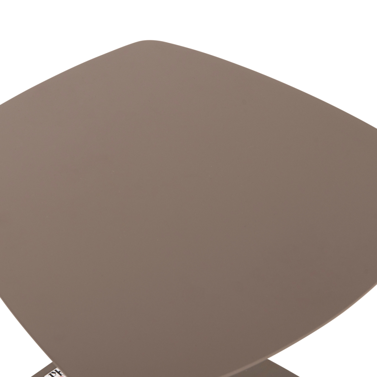 SUNBED SIDE TABLE CARET HM6563.03 ALUMINUM IN LIGHT GREY (TAUPE) 40x39x42Hcm. [7]