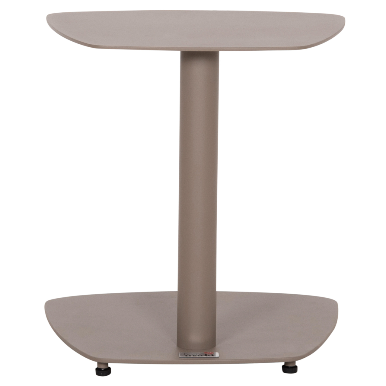 SUNBED SIDE TABLE CARET HM6563.03 ALUMINUM IN LIGHT GREY (TAUPE) 40x39x42Hcm. [6]