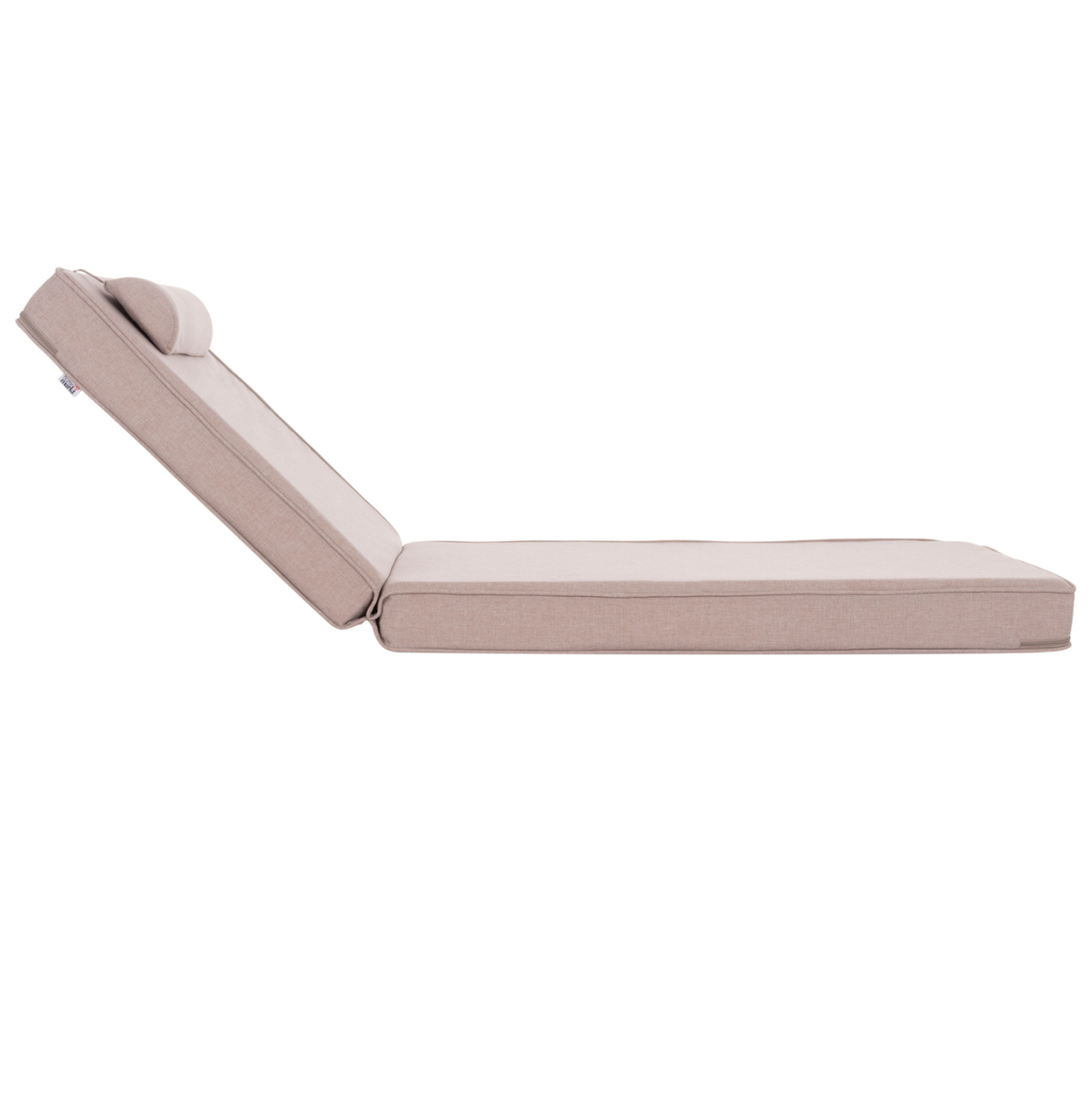 SUNLOUNGER CUSHION AKINO HM21095.01 OLEFIN IN BEIGE WITH FOAM FILLING 190x70x10Hcm. [3]