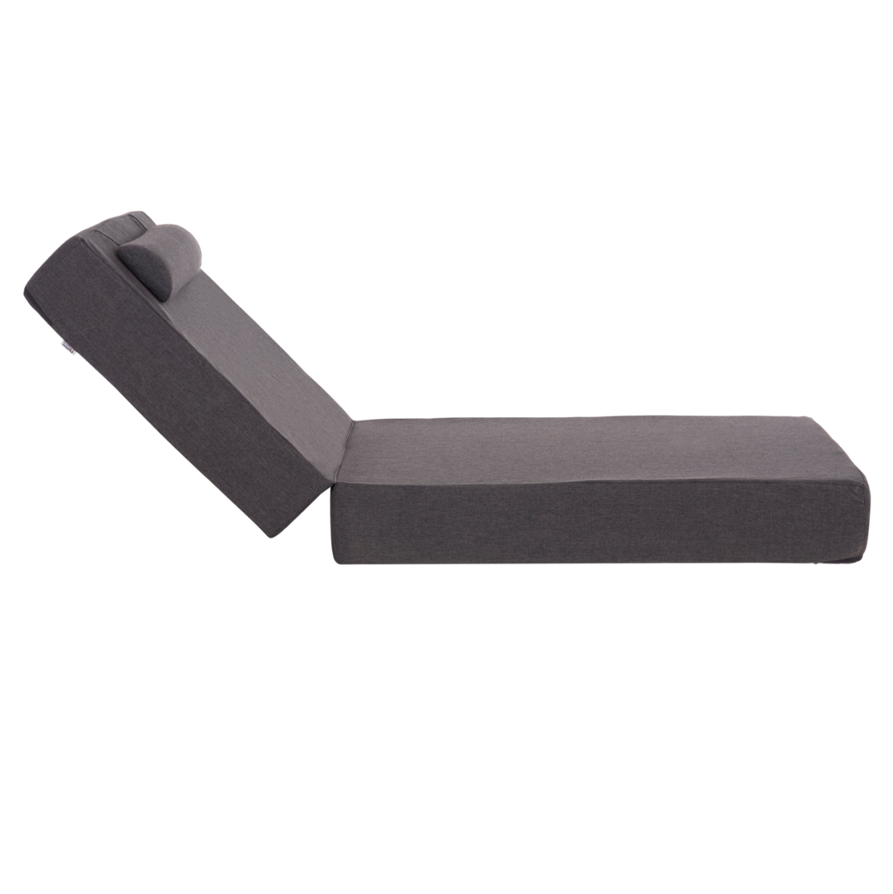 SUNLOUNGER CUSHION KIHEI HM21094.03 OLEFIN IN DARK GREY WITH FOAM FILLING 198x70x20Hcm. [3]