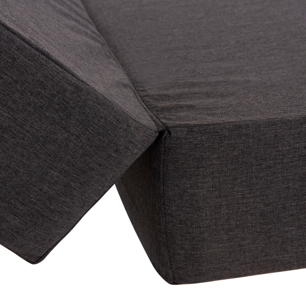 SUNLOUNGER CUSHION KIHEI HM21094.03 OLEFIN IN DARK GREY WITH FOAM FILLING 198x70x20Hcm. [7]