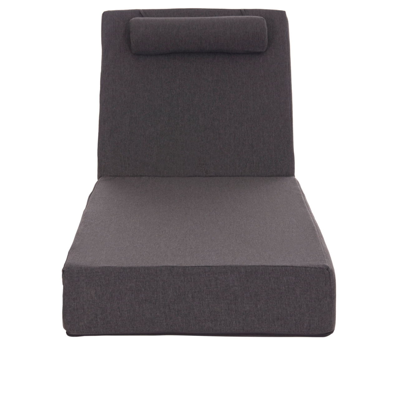 SUNLOUNGER CUSHION KIHEI HM21094.03 OLEFIN IN DARK GREY WITH FOAM FILLING 198x70x20Hcm. [5]