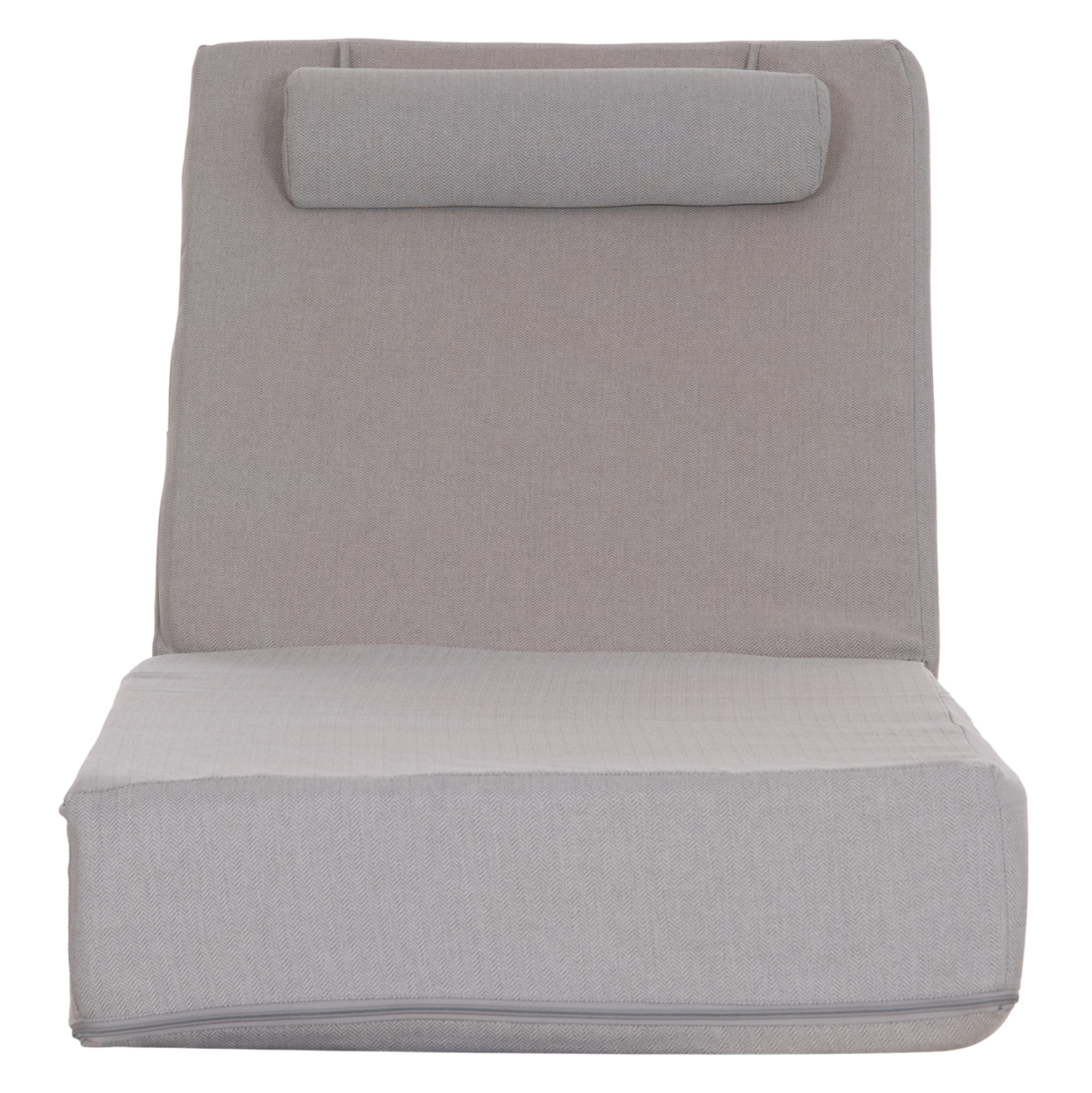 SUNLOUNGER CUSHION KIHEI HM21124 OLEFIN IN HERRINGBONE WITH FOAM FILLING 195x70x21Hcm. [3]