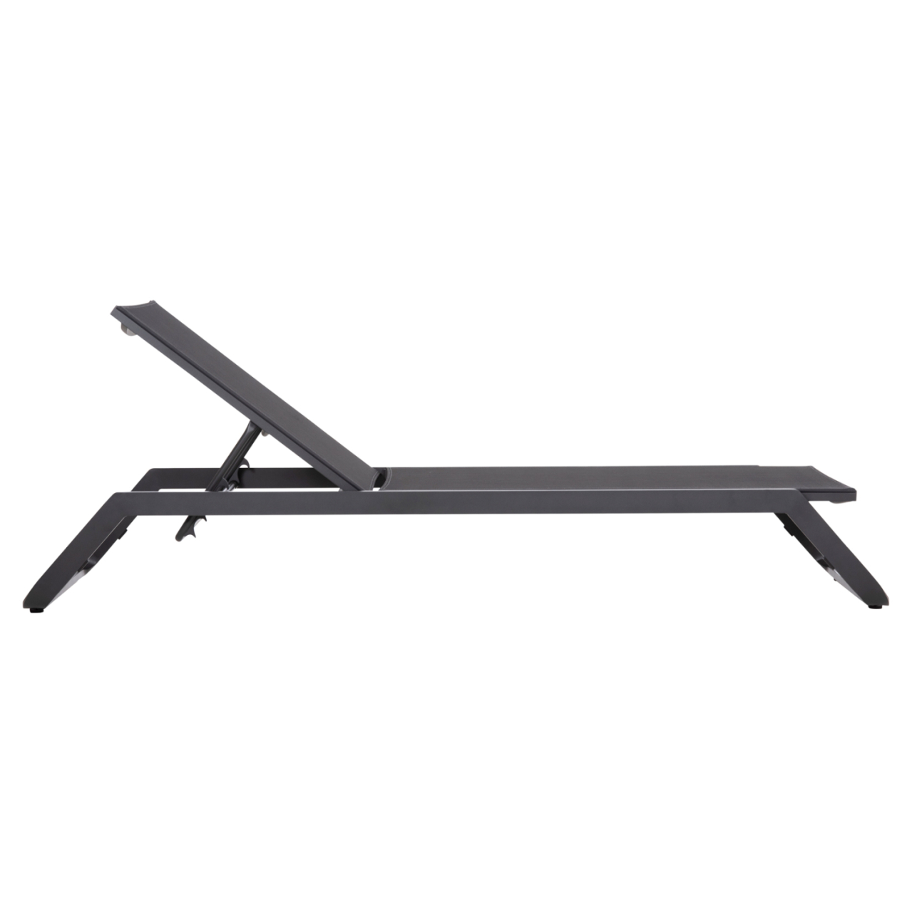 SUNLOUNGER MARIMAR HM6562.01 ALUMINUM FRAME and TEXTILENE IN GREY 220x67.5x31.5Hcm [4]
