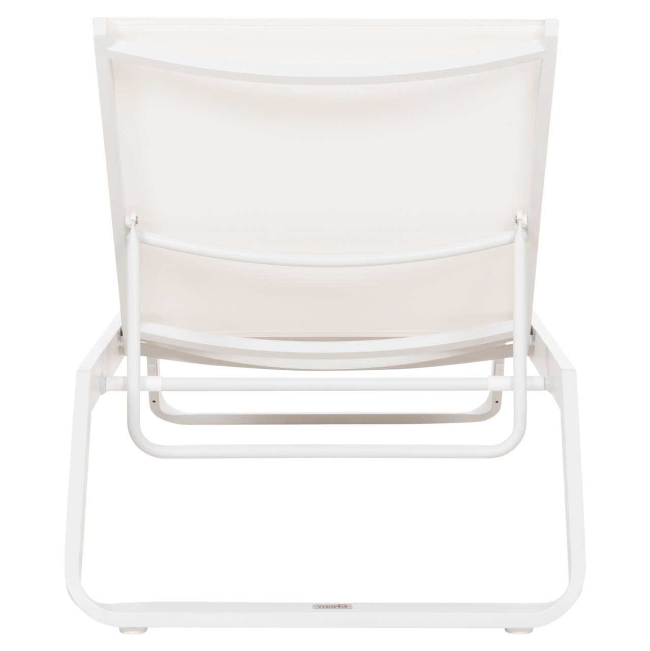 SUNLOUNGER MARIMAR HM6562.02 ALUMINUM FRAME and TEXTILENE IN WHITE 220x67.5x31.5Hcm [6]