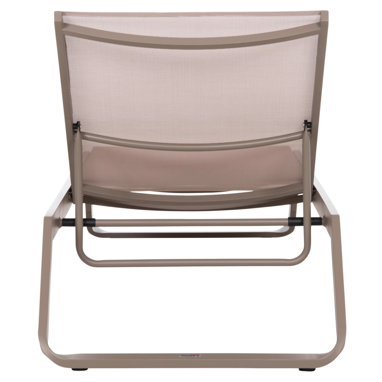 SUNLOUNGER MARIMAR HM6562.03 ALUMINUM FRAME IN TAUPE and TEXTILENE IN BEIGE 220x67.5x31.5Hcm [6]