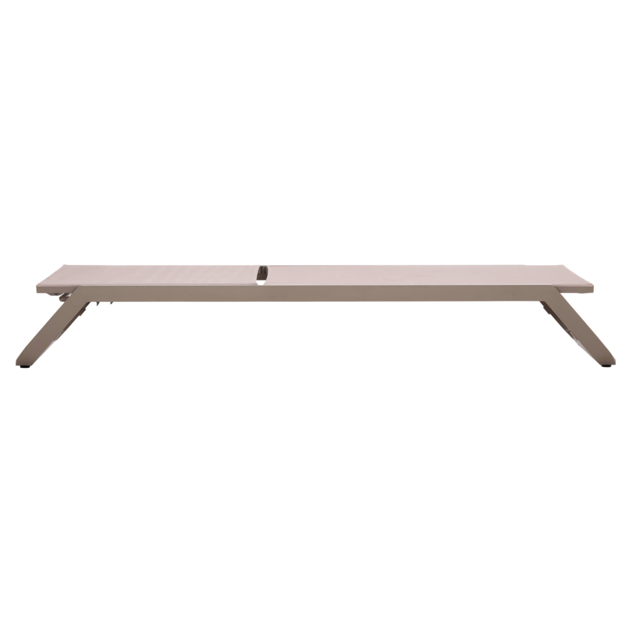 SUNLOUNGER MARIMAR HM6562.03 ALUMINUM FRAME IN TAUPE and TEXTILENE IN BEIGE 220x67.5x31.5Hcm [5]
