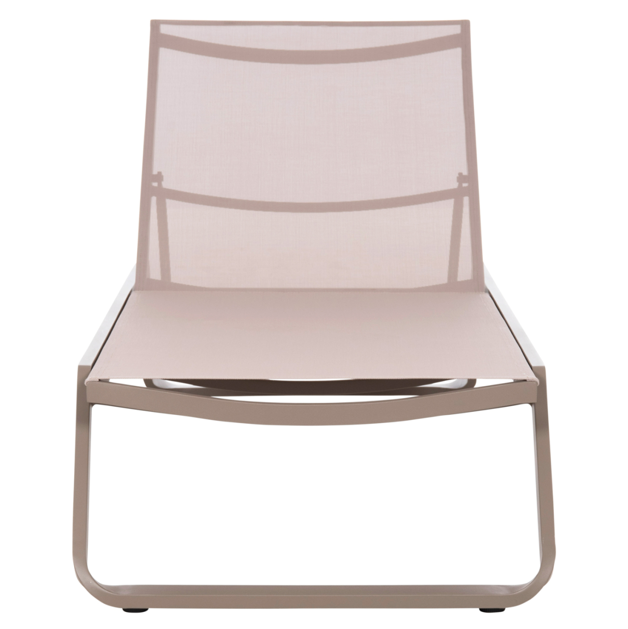 SUNLOUNGER MARIMAR HM6562.03 ALUMINUM FRAME IN TAUPE and TEXTILENE IN BEIGE 220x67.5x31.5Hcm [3]