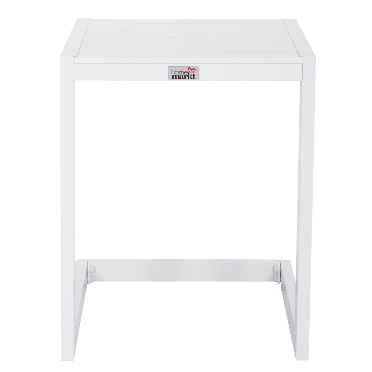 SUNLOUNGER SIDE TABLE BELLING HM6274.01 ALUMINUM IN WHITE 42x43x53Hcm. [3]