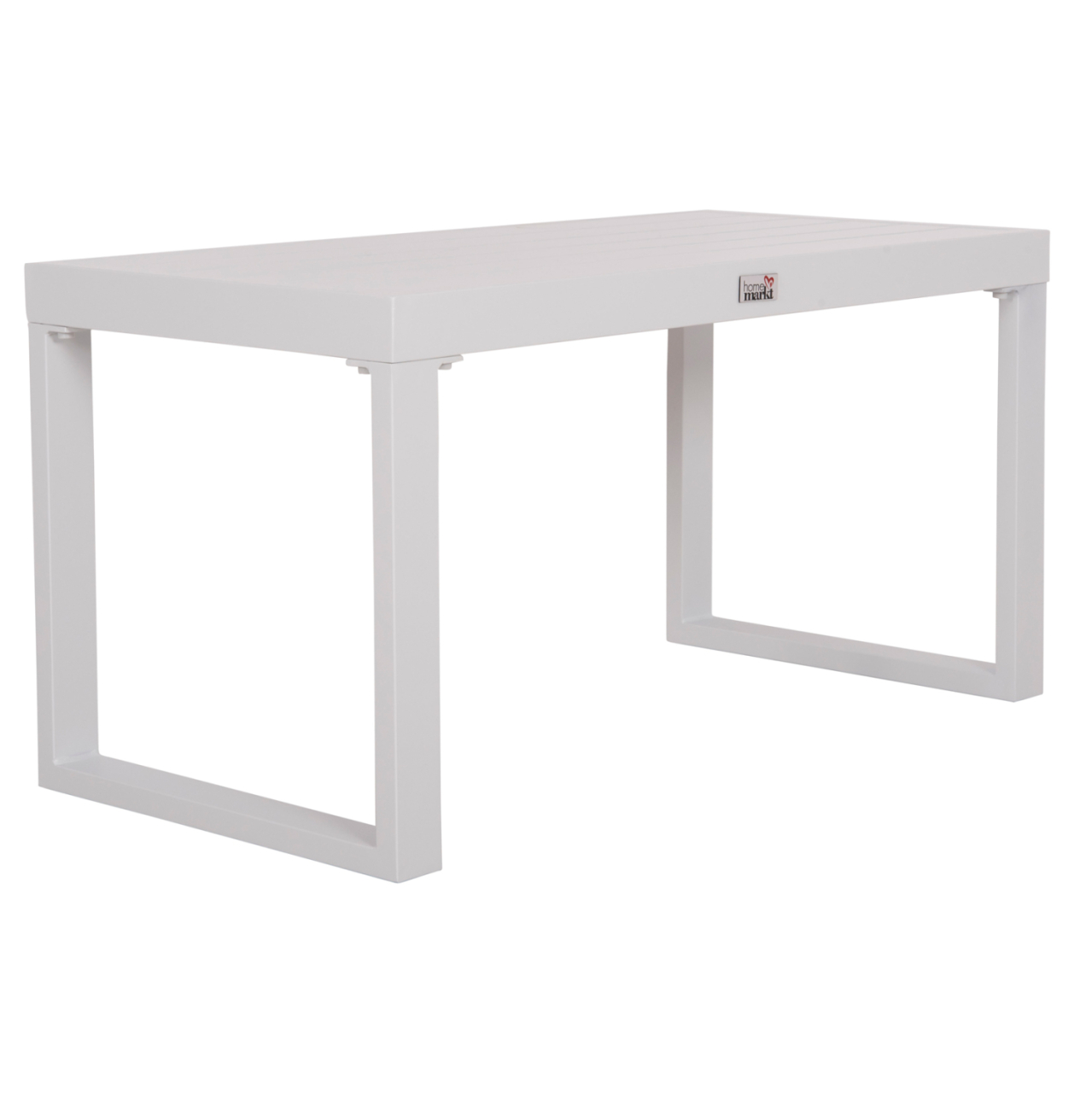 SUNLOUNGER SIDE TABLE SENTRY HM6275.01 ALUMINUM IN WHITE 87x43,5x45Hcm. [4]