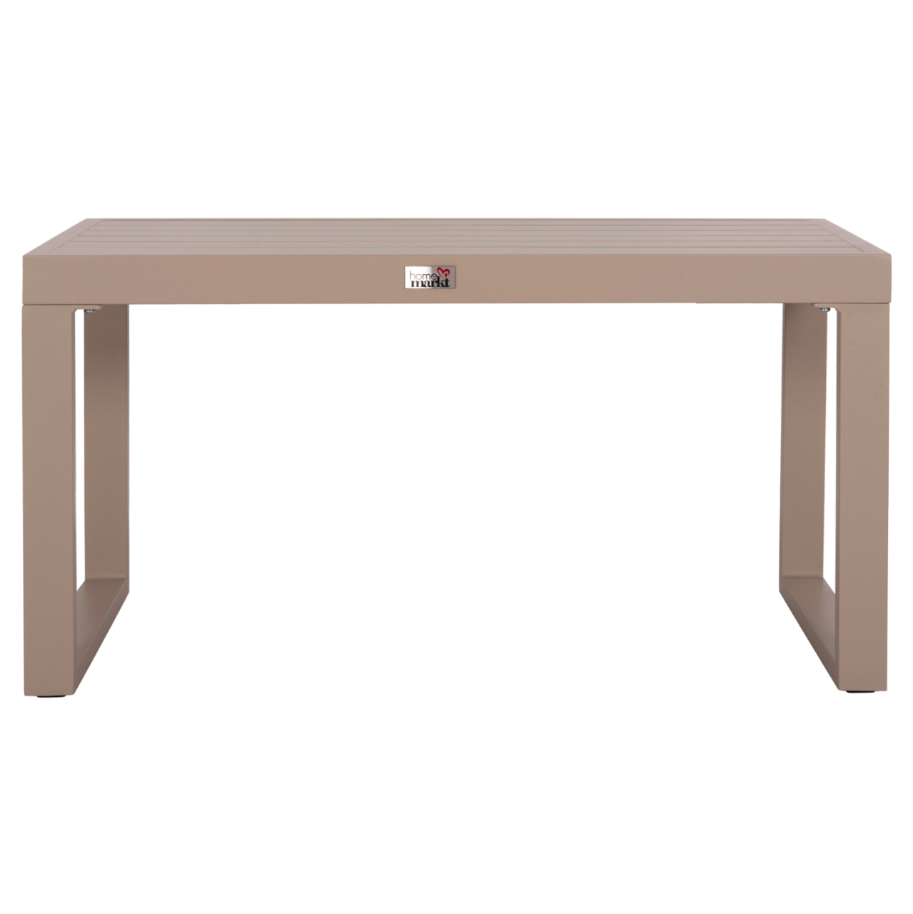 SUNLOUNGER SIDE TABLE SENTRY HM6275.04 ALUMINUM IN CAPPUCCINO 87x43,5x45Hcm. [3]