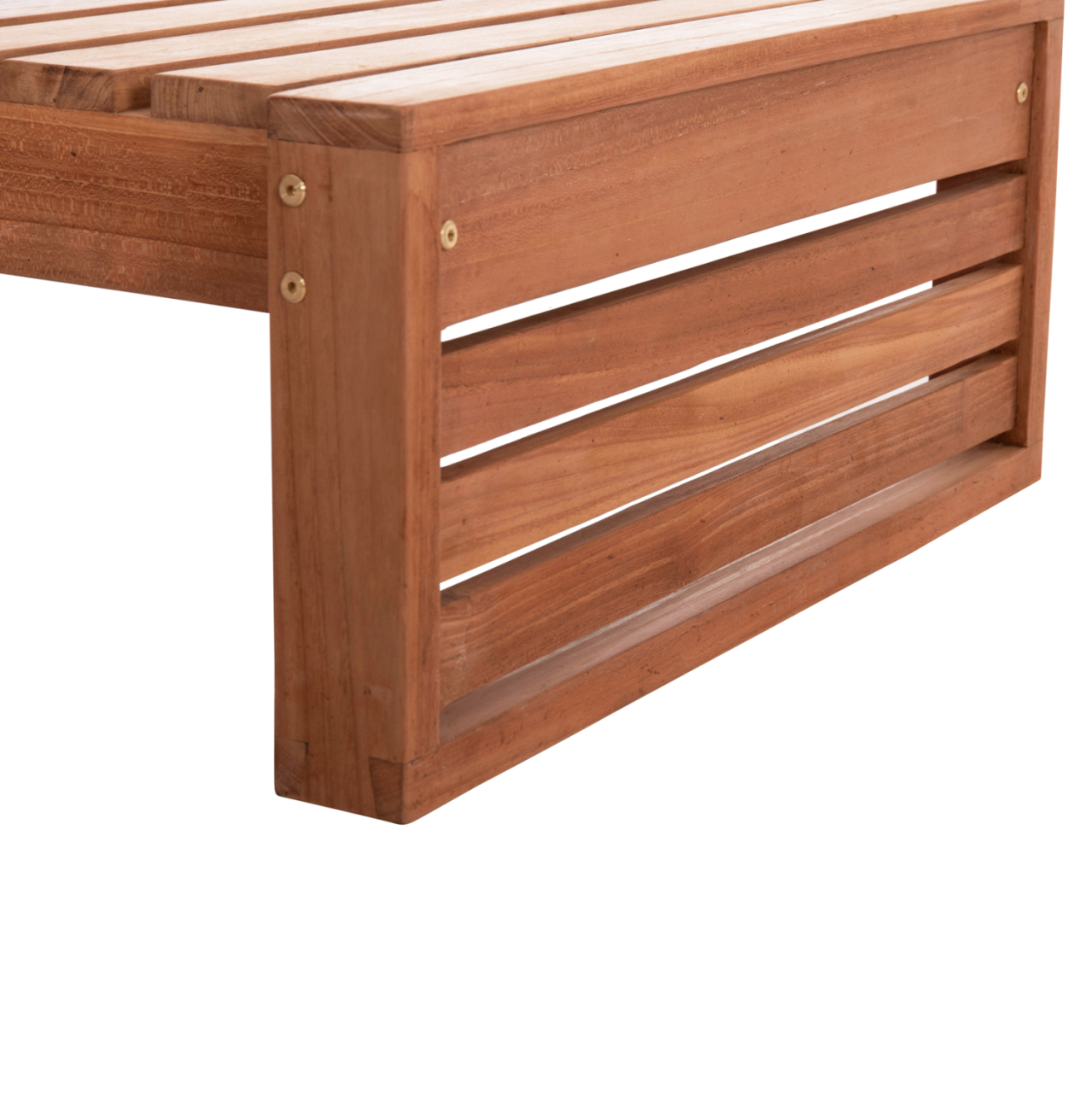 SUNLOUNGER WITHOUT CUSHIONS ZIZEL HM6161 TEAK WOOD IN NATURAL 200x71x30Hcm. [8]
