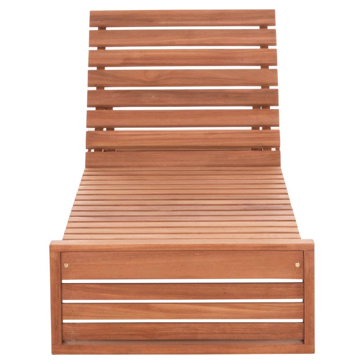 SUNLOUNGER WITHOUT CUSHIONS ZIZEL HM6161 TEAK WOOD IN NATURAL 200x71x30Hcm. [3]