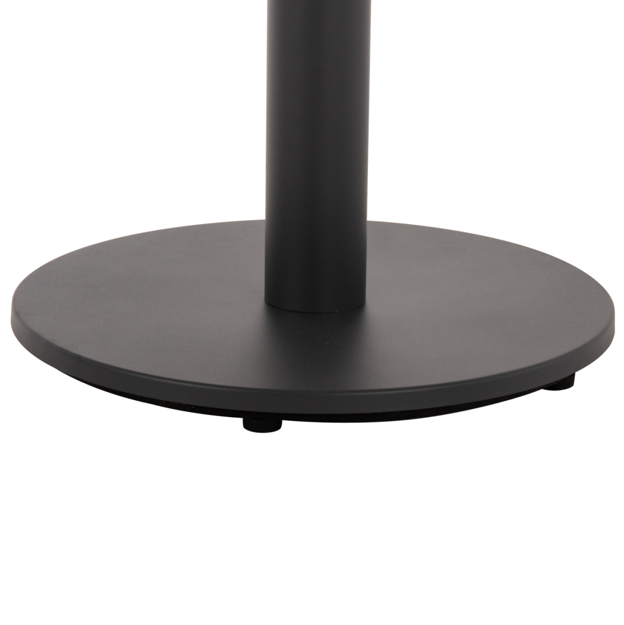 TABLE BASE ALUMINUM HM476.20 ROUND IN GREY 48x48cm CROSS Φ45Χ72Hcm. [4]