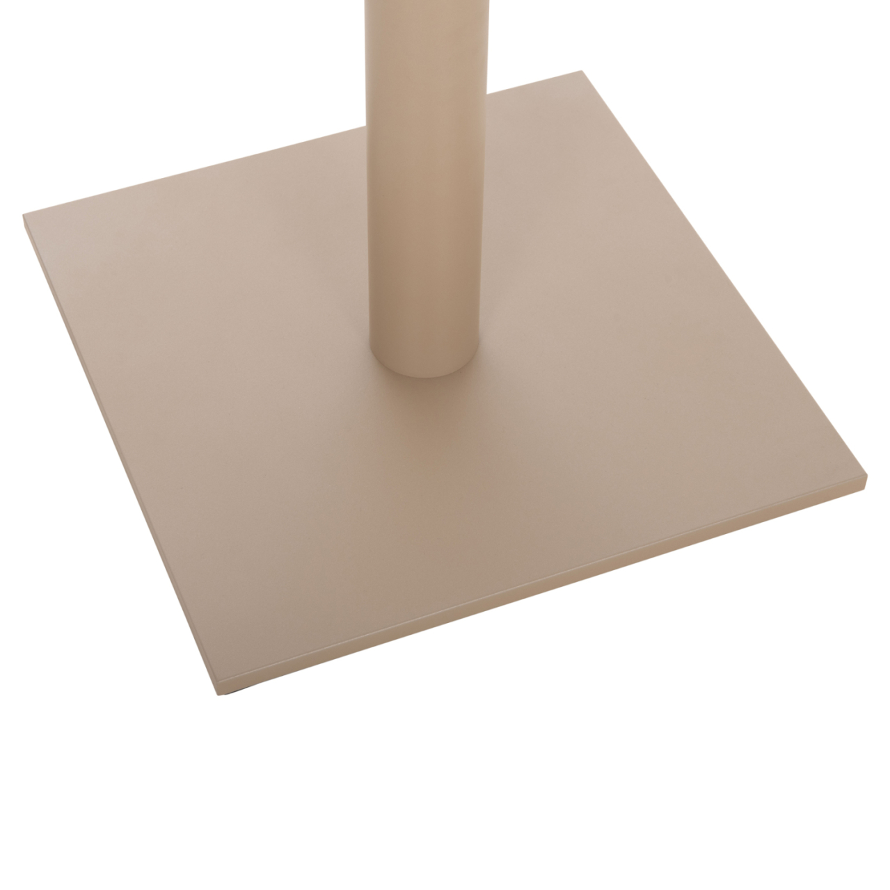 TABLE BASE HM438.25 METAL IN CAPPUCCINO MATTE-HEIGHT ADJUSTERS 46x46x72Hcm. [9]