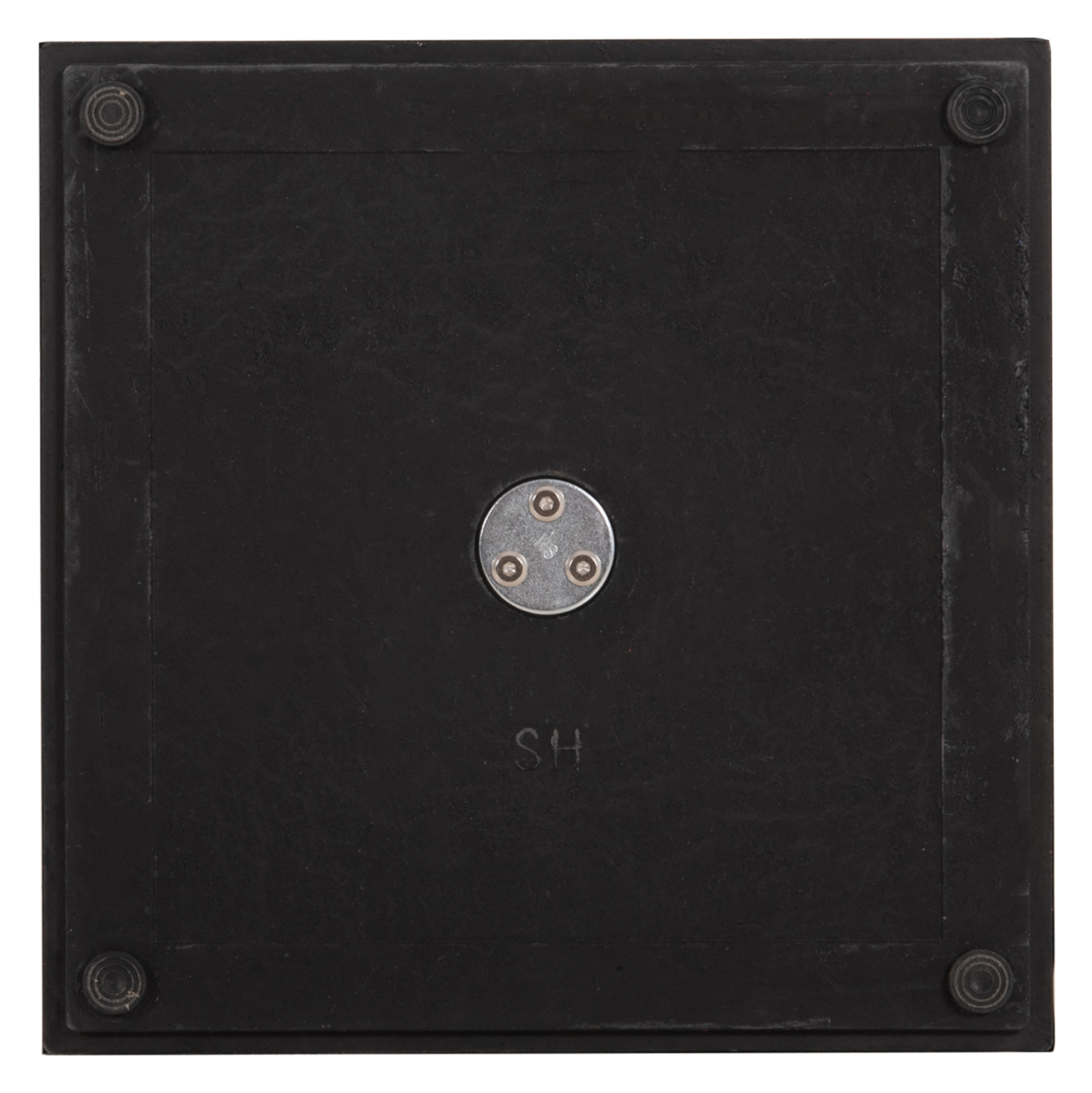 TABLE BASE HM438.27 METAL IN TERRACOTTA-HEIGHT ADJUSTERS 46x46x72Hcm. [6]