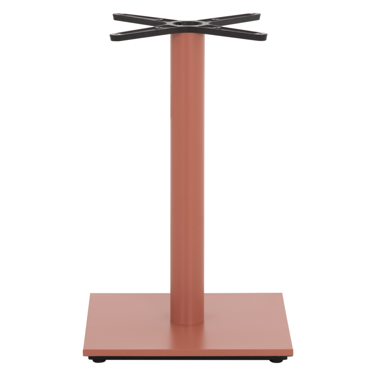 TABLE BASE HM438.27 METAL IN TERRACOTTA-HEIGHT ADJUSTERS 46x46x72Hcm. [3]