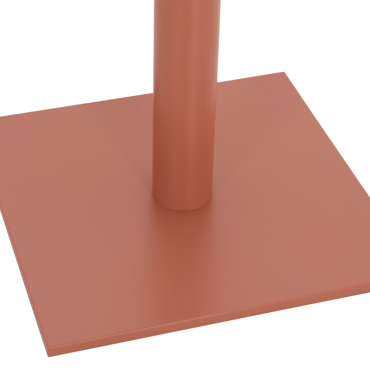 TABLE BASE HM438.27 METAL IN TERRACOTTA-HEIGHT ADJUSTERS 46x46x72Hcm. [8]