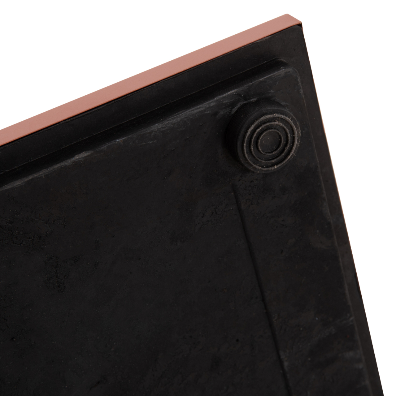 TABLE BASE HM438.27 METAL IN TERRACOTTA-HEIGHT ADJUSTERS 46x46x72Hcm. [10]