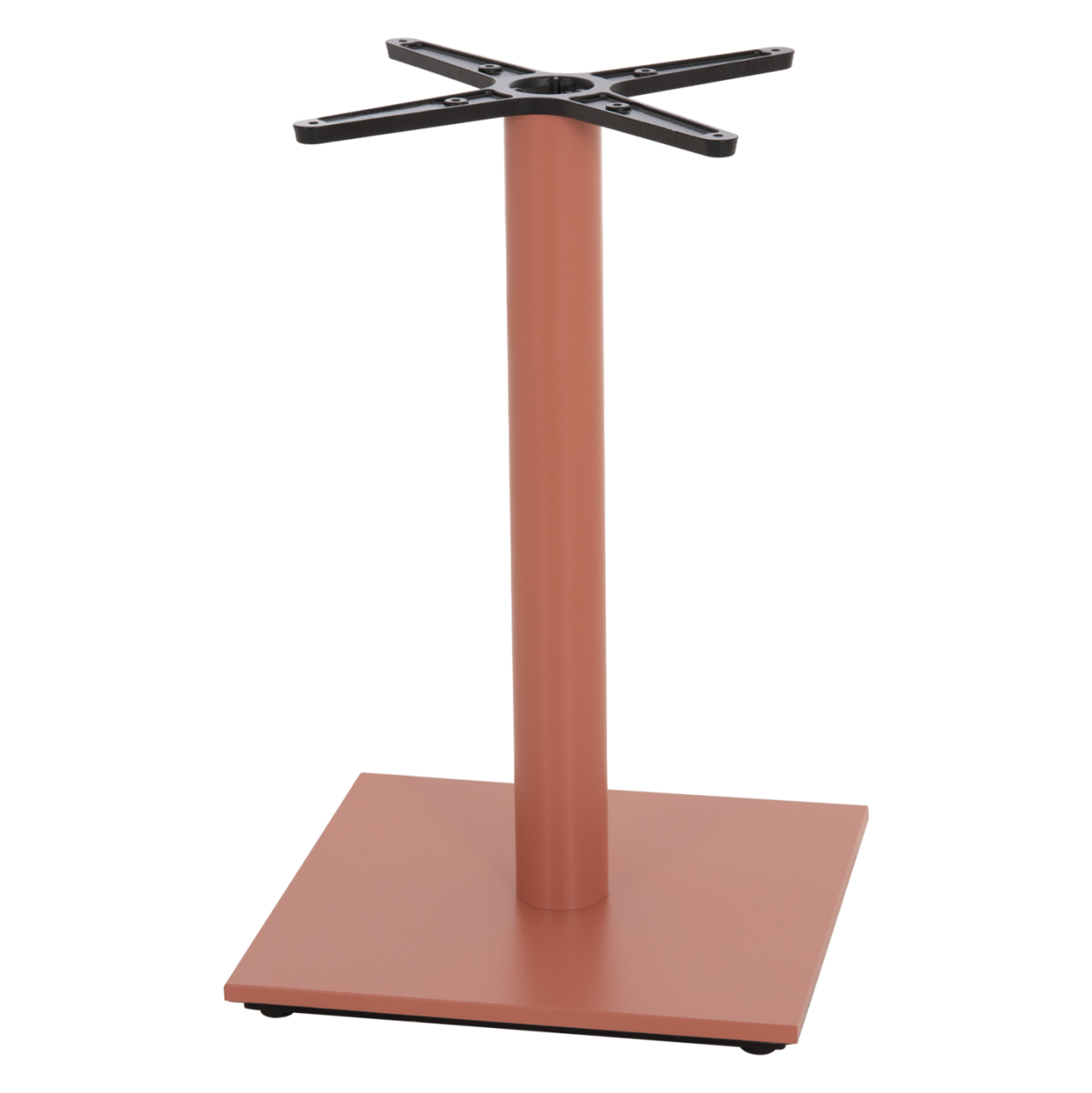 TABLE BASE HM438.27 METAL IN TERRACOTTA-HEIGHT ADJUSTERS 46x46x72Hcm. [5]