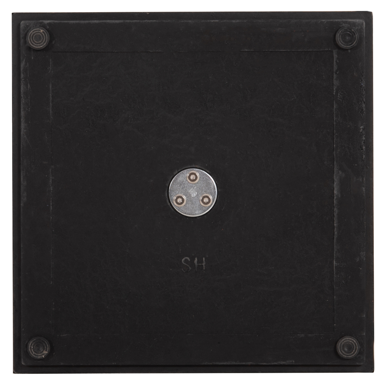 TABLE BASE HM438.28 METAL IN GREEN-HEIGHT ADJUSTERS 46x46x72Hcm. [6]