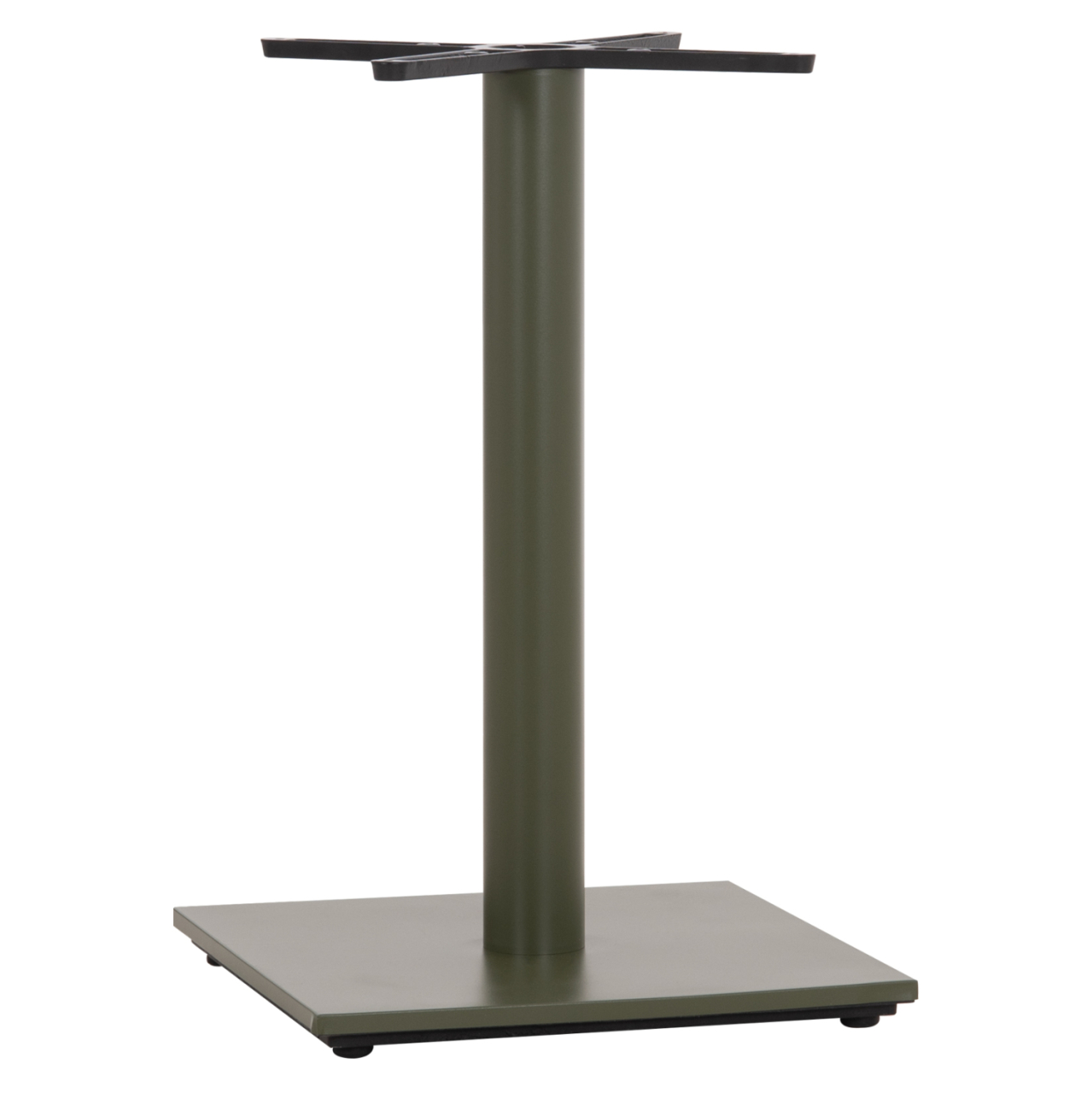 TABLE BASE HM438.28 METAL IN GREEN-HEIGHT ADJUSTERS 46x46x72Hcm. [5]