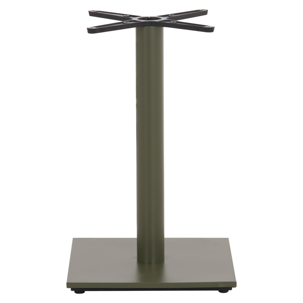 TABLE BASE HM438.28 METAL IN GREEN-HEIGHT ADJUSTERS 46x46x72Hcm. [3]