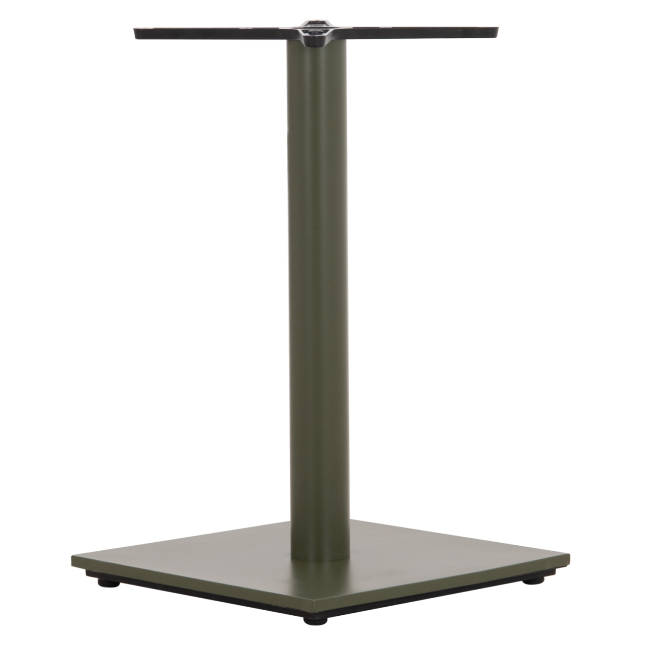 TABLE BASE HM438.28 METAL IN GREEN-HEIGHT ADJUSTERS 46x46x72Hcm. [4]