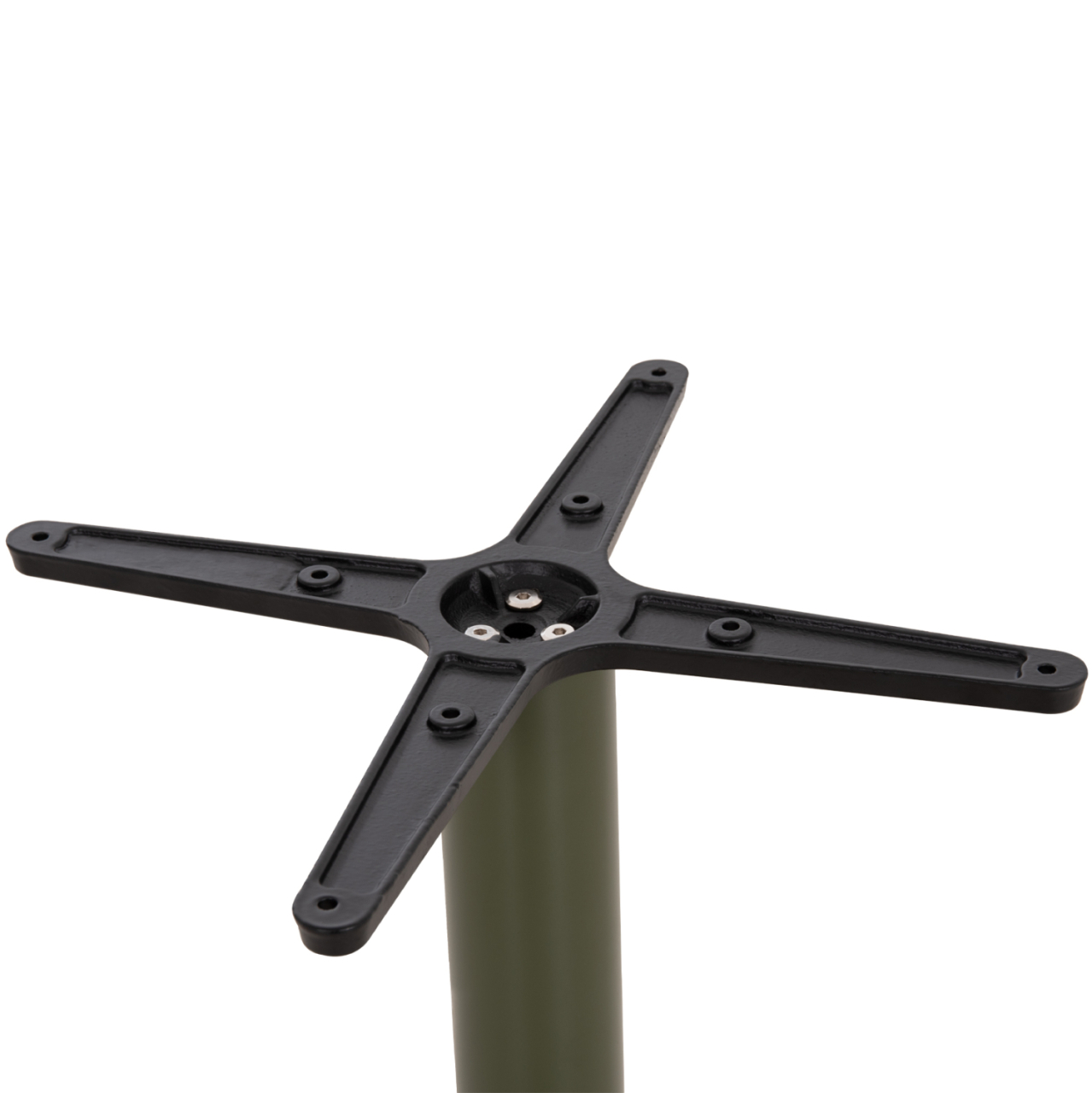 TABLE BASE HM438.28 METAL IN GREEN-HEIGHT ADJUSTERS 46x46x72Hcm. [7]
