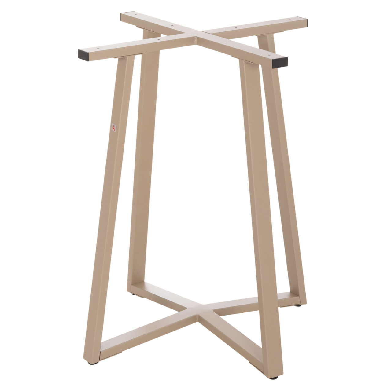 TABLE BASE HM470.25 METAL IN CAPPUCCINO COLOR 60x60x72Hcm. [6]