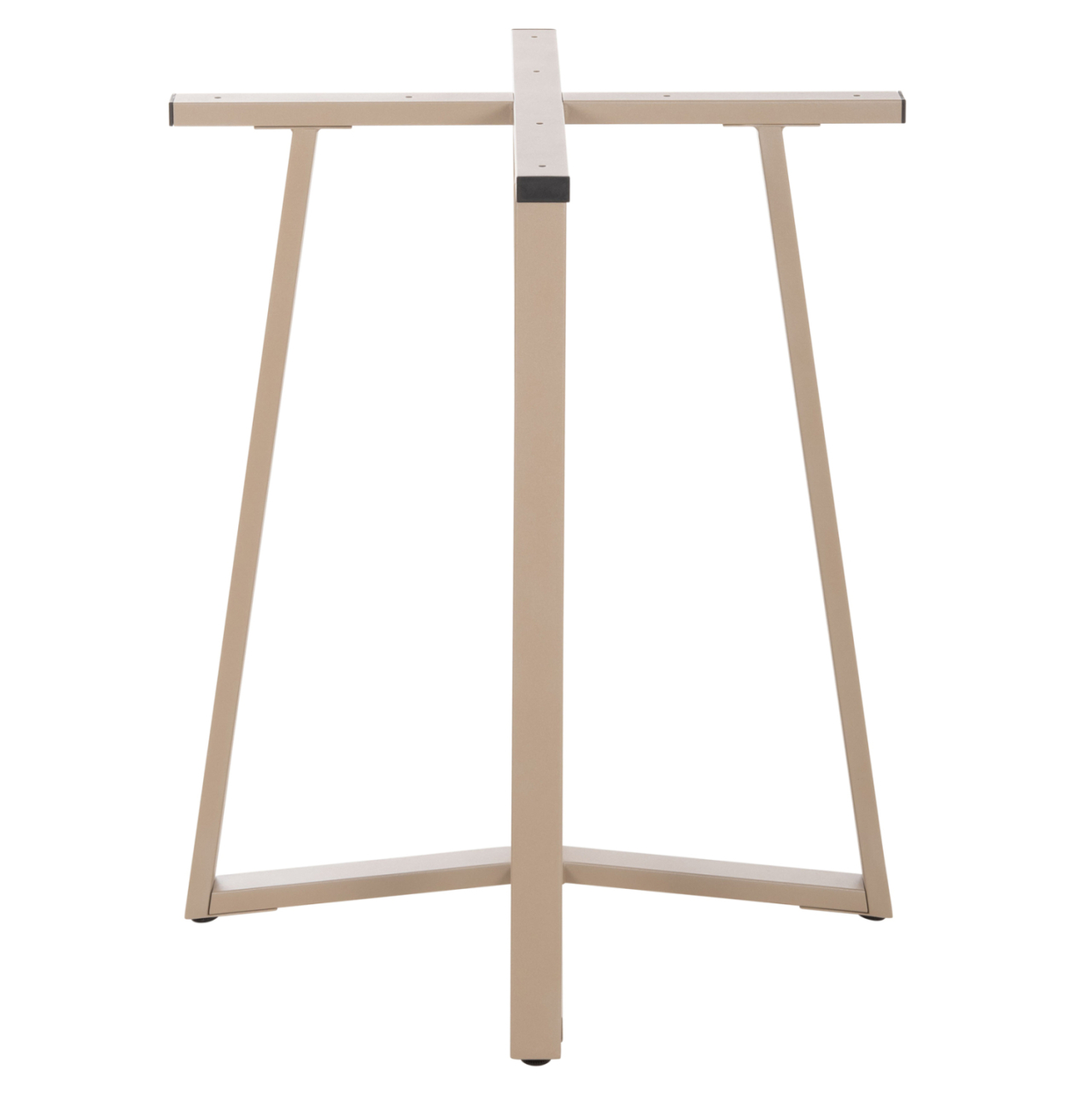 TABLE BASE HM470.25 METAL IN CAPPUCCINO COLOR 60x60x72Hcm. [5]