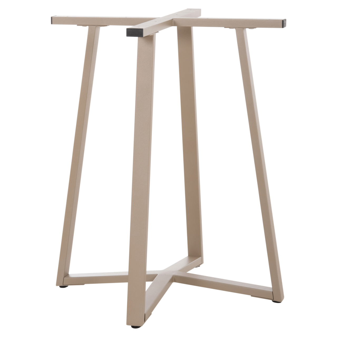 TABLE BASE HM470.25 METAL IN CAPPUCCINO COLOR 60x60x72Hcm. [4]