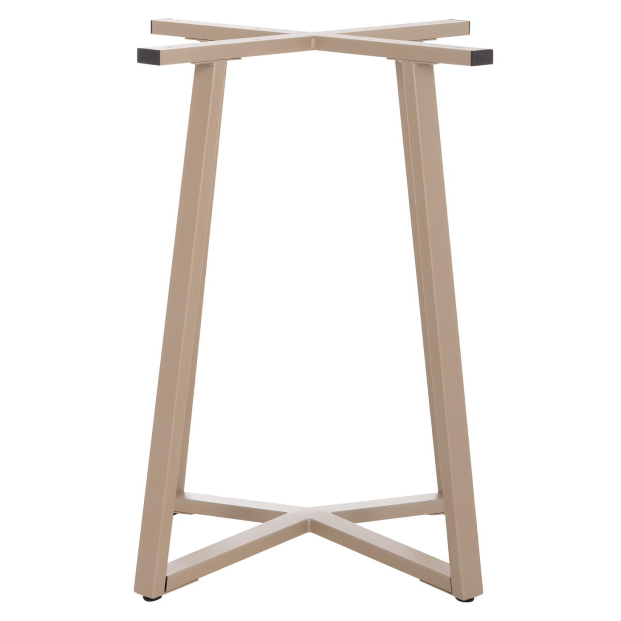 TABLE BASE HM470.25 METAL IN CAPPUCCINO COLOR 60x60x72Hcm. [3]