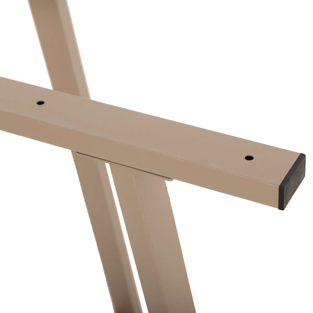 TABLE BASE HM471.25 METAL IN CAPPUCCINO COLOR 111x60x71Hcm. [9]
