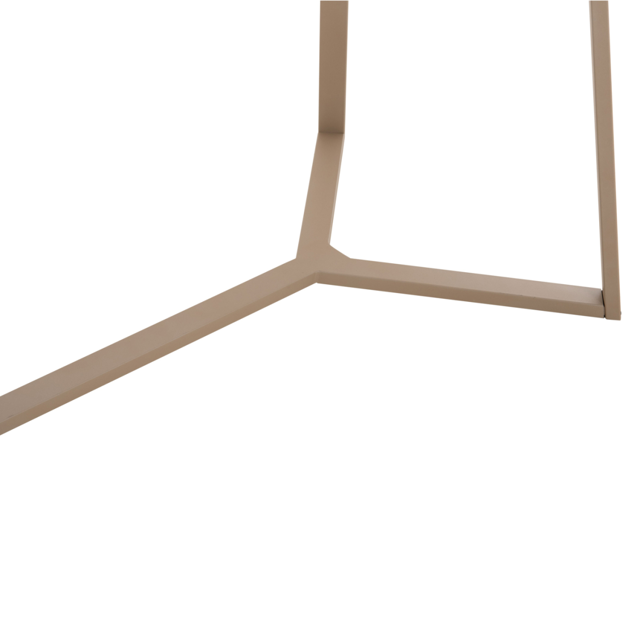TABLE BASE HM471.25 METAL IN CAPPUCCINO COLOR 111x60x71Hcm. [10]