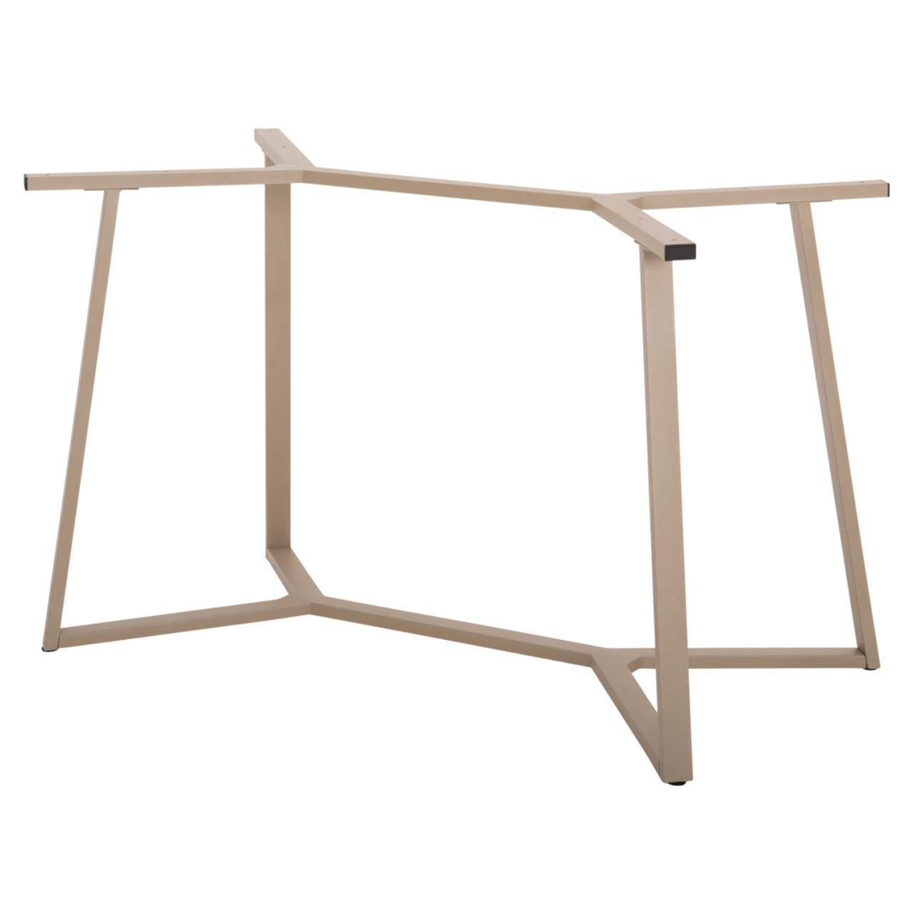 TABLE BASE HM471.25 METAL IN CAPPUCCINO COLOR 111x60x71Hcm. [6]