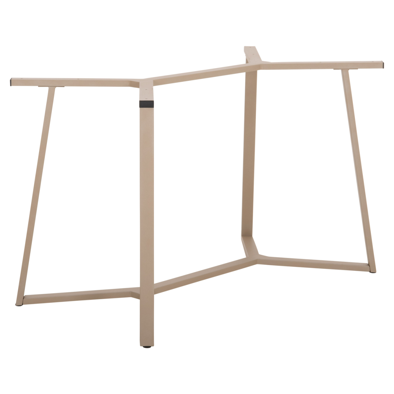 TABLE BASE HM471.25 METAL IN CAPPUCCINO COLOR 111x60x71Hcm. [4]