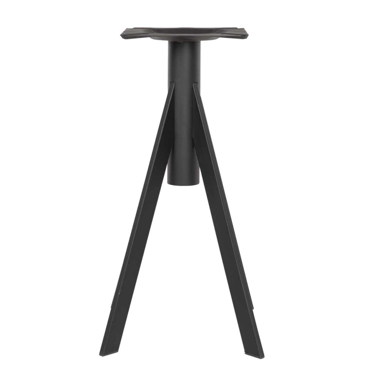 TABLE BASE HM5918 BLACK METAL 37,5x37,5x73Hcm. [3]
